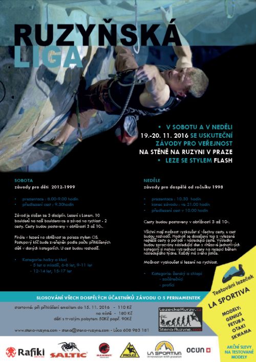 Ruzy�sk� liga plak�t