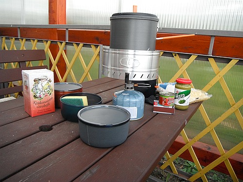 P��prava na va�en� t�stovin.